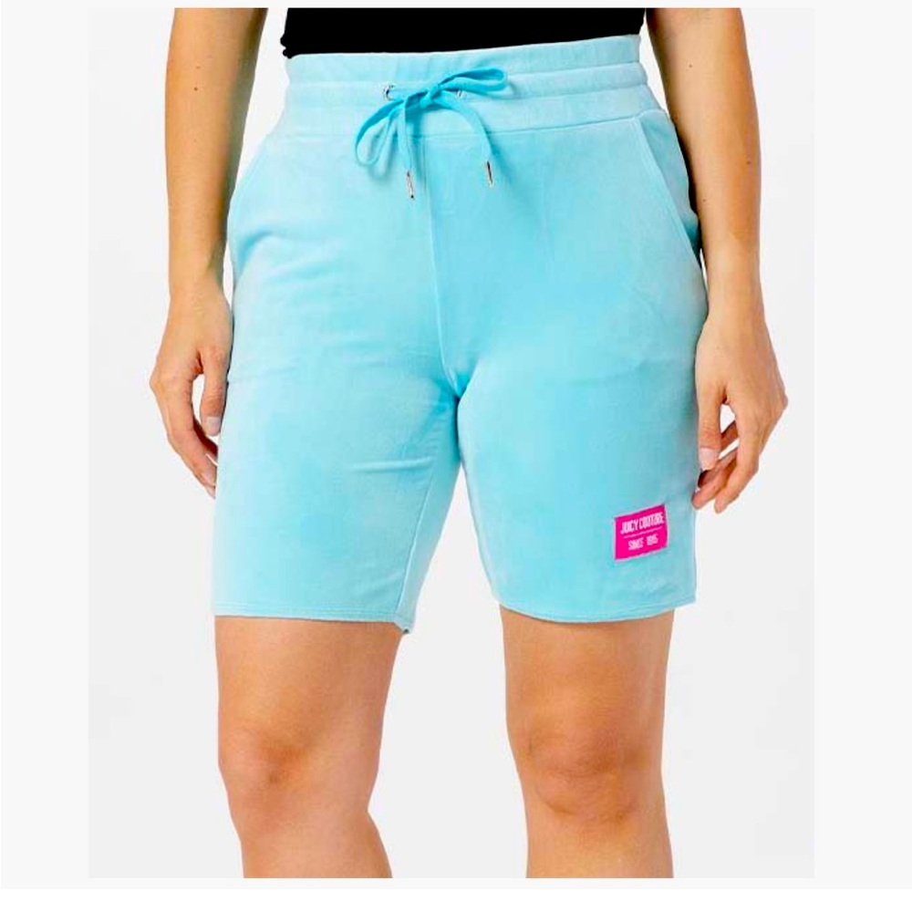 Pool party luxe velour long short for women